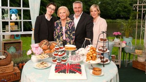 The bake off TV crew